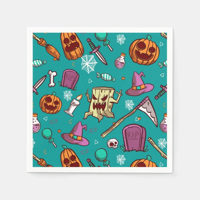 Halloween Napkins (Front)