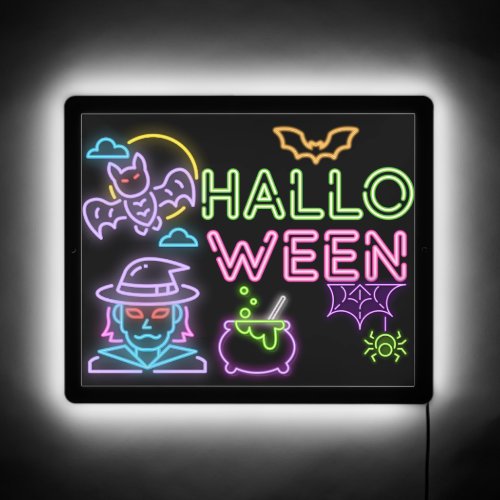 Halloween neo sign halloween home decor LED sign