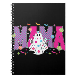 Halloween Neon Mama Mini Notebook