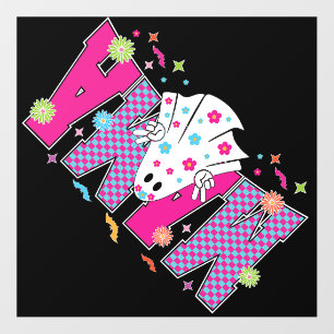 Halloween Neon Mama Mini Wall Decal