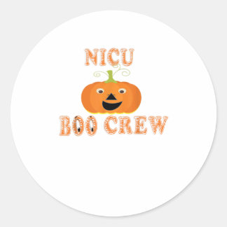Halloween Neonatal Nurse TShirt Classic Round Sticker