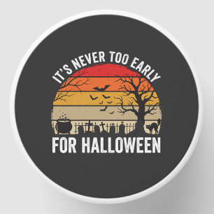 Halloween Never Too Early Vintage Sunset Mini Candle Favors