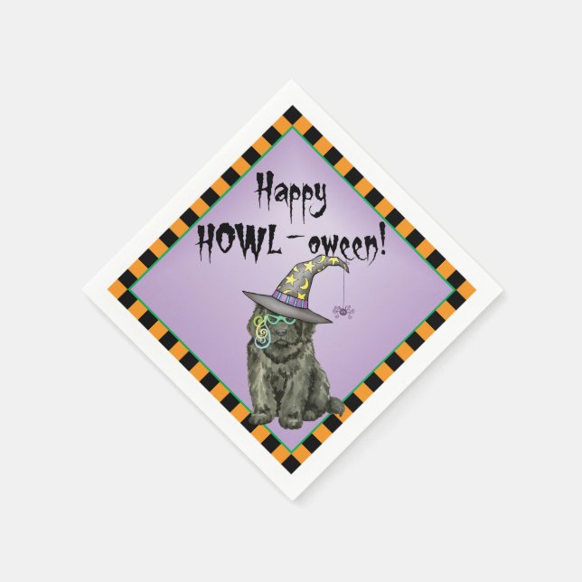 Halloween Newfoundland Napkins (Corner)