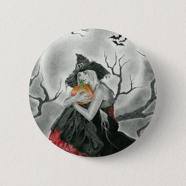 halloween night button (Front)