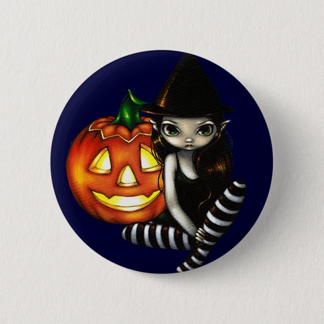 "Halloween Night" Button (Front)