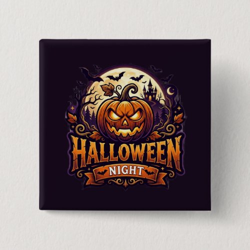 Halloween Night Button