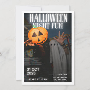 Halloween Night Fun  Invitation
