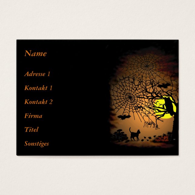 Halloween Night , Happy Halloween ! (Front)