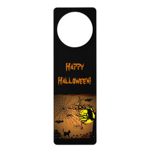 Halloween Night , Happy Halloween! Door Hanger