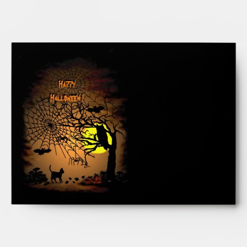 Halloween Night  Happy Halloween  Envelope