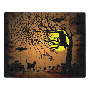 Halloween Night , Happy Halloween! Jigsaw Puzzle