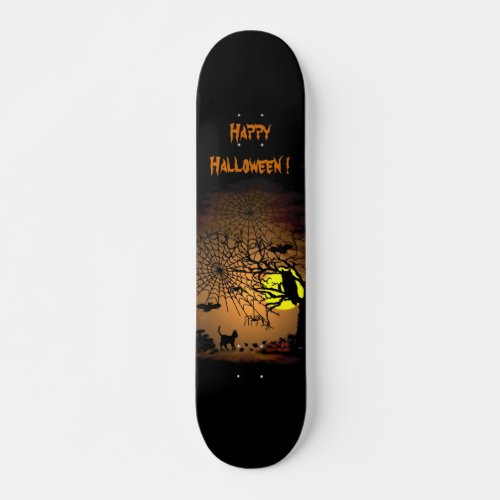 Halloween Night  Happy Halloween  Skateboard Deck