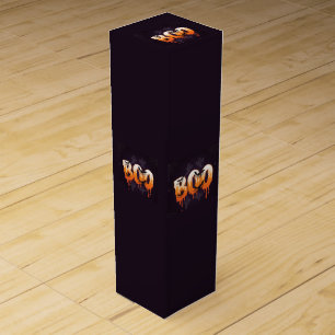 Halloween Night Illustration Wine Box