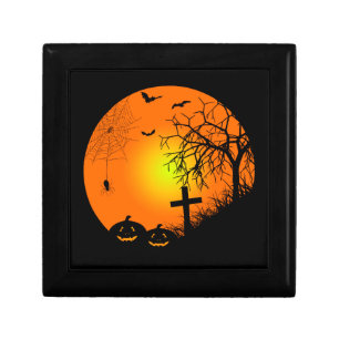 Halloween night jewelry box