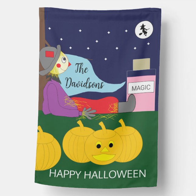 Halloween Night of Magic with Stars: House Flag (Front)