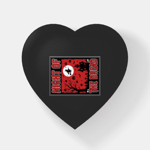 Halloween Night of the Dread Haunted House Paperweight