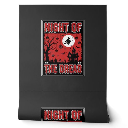 Halloween Night of the Dread Haunted House Wallpaper
