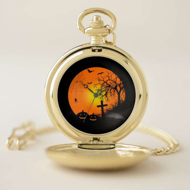 Halloween night pocket watch (Inside)