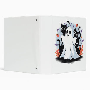 Halloween Night Prowl 3 Ring Binder