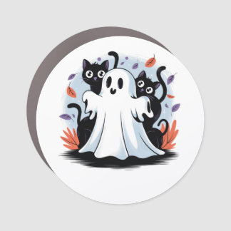 Halloween Night Prowl Car Magnet