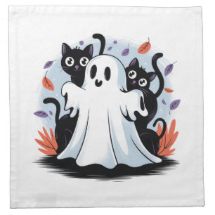 Halloween Night Prowl Cloth Napkin