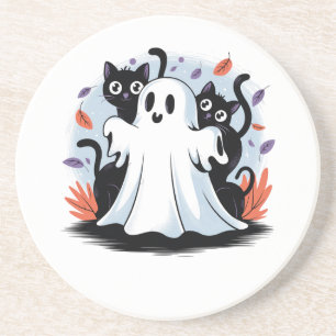 Halloween Night Prowl  Coaster