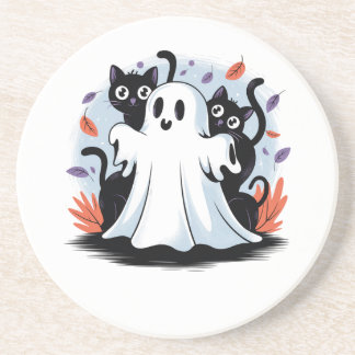 Halloween Night Prowl  Coaster