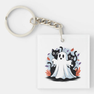 Halloween Night Prowl Keychain