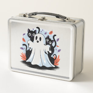 Halloween Night Prowl Metal Lunch Box