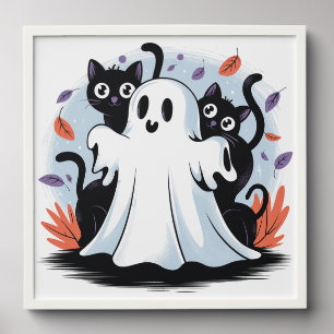 Halloween Night Prowl Peel And Stick Photo Tile