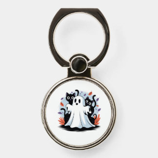 Halloween Night Prowl  Phone Ring Stand