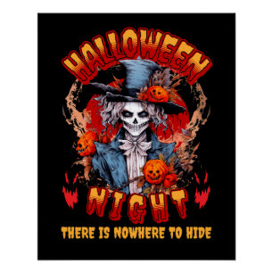 Halloween Night There Is Nowhere To Hide Poster