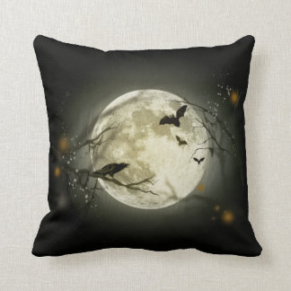 Halloween Night Throw Pillow
