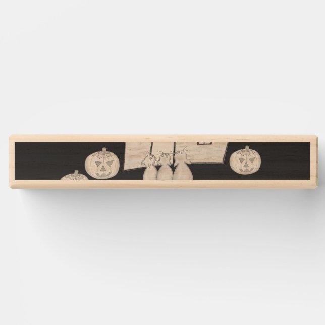 Halloween night with Haunted House, Bats, Pumpkins Topple Tower (Front)