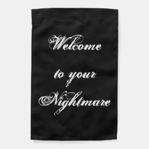 Halloween Nightmare Garden Flag
