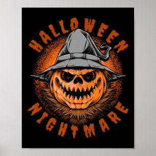 Halloween Nightmare Halloween Costume Poster