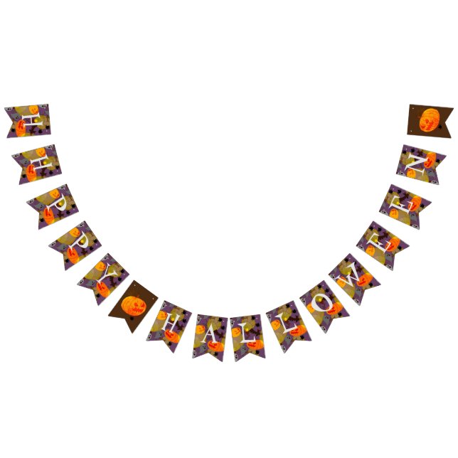 Halloween Nights Bunting Flags (All)