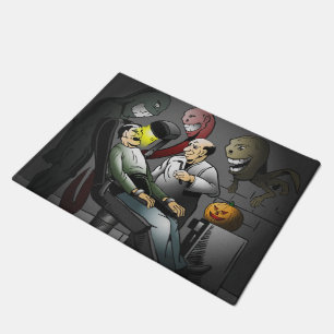 Halloween Night's Creepy Dentist Doormat