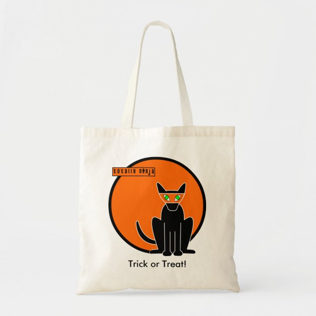 Halloween Ninja Treat Bag (Front)