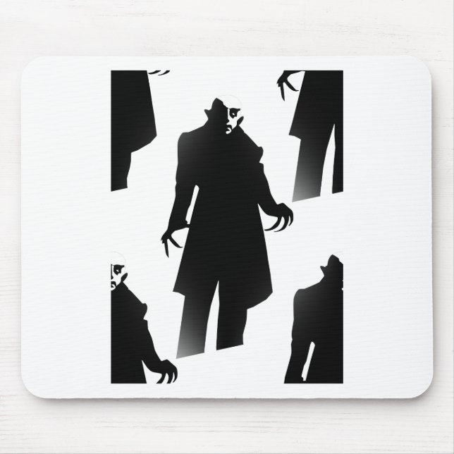 halloween nosferatu mouse pad (Front)