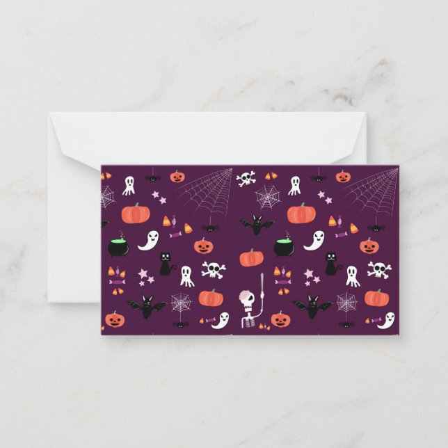 Halloween Note Card (Front)