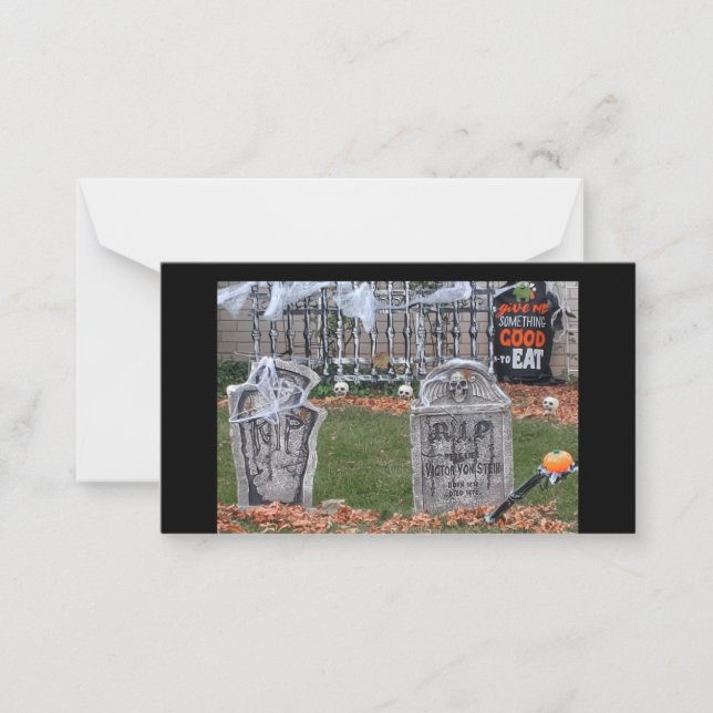 Halloween Note Cards (Front)