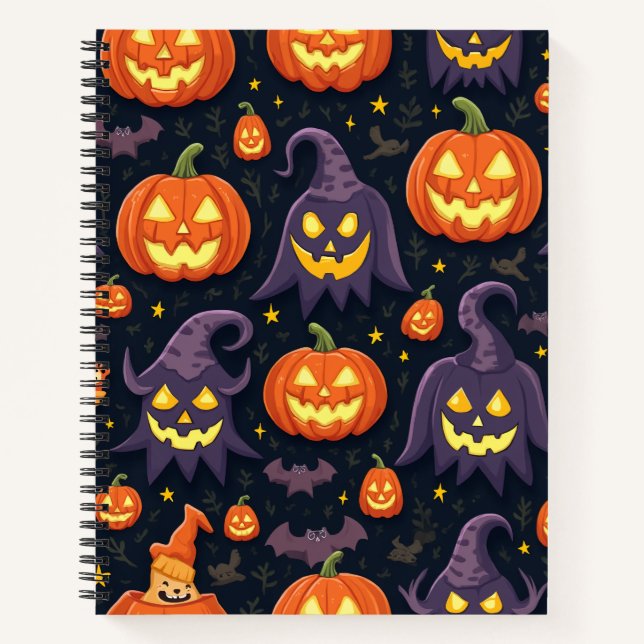 Halloween Note Notebook (Front)