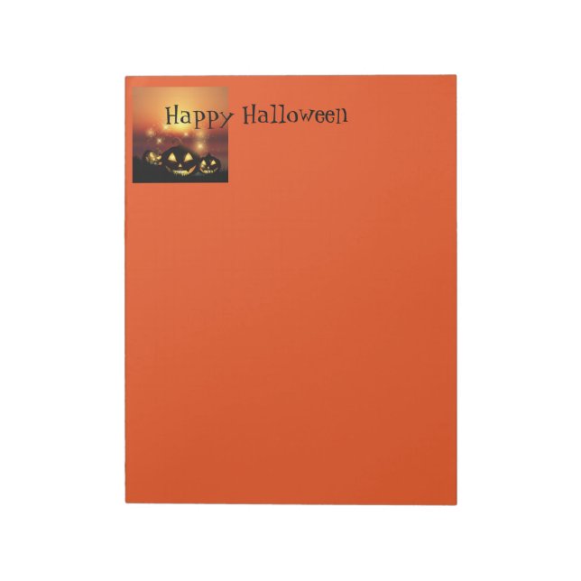 Halloween Notepad (Rotated)