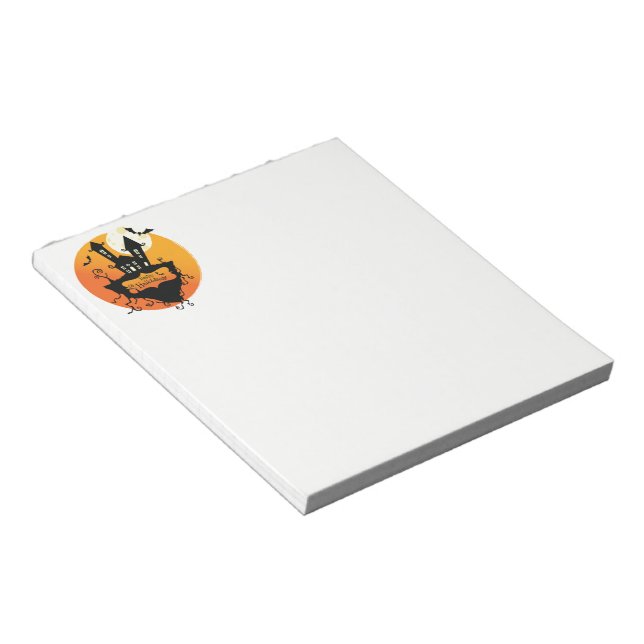 Halloween Notepad (Angled)
