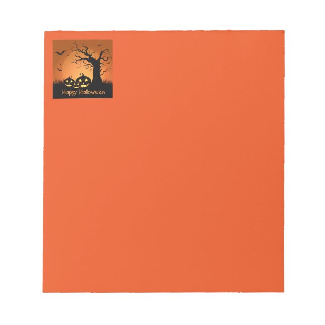 Halloween Notepad (Front)