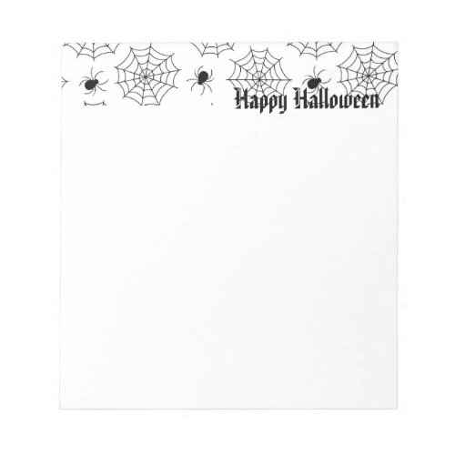Halloween Notepad
