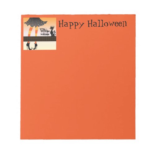 Halloween Notepad