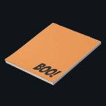 Halloween Notepad - Boo!<br><div class="desc">Get your Halloween plans moving with this fun notepad. Great for a gift!</div>