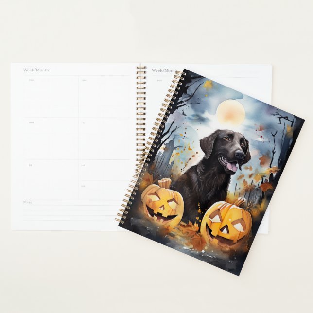 Halloween Nova Scotia With Pumpkins Scary  Planner (Display)